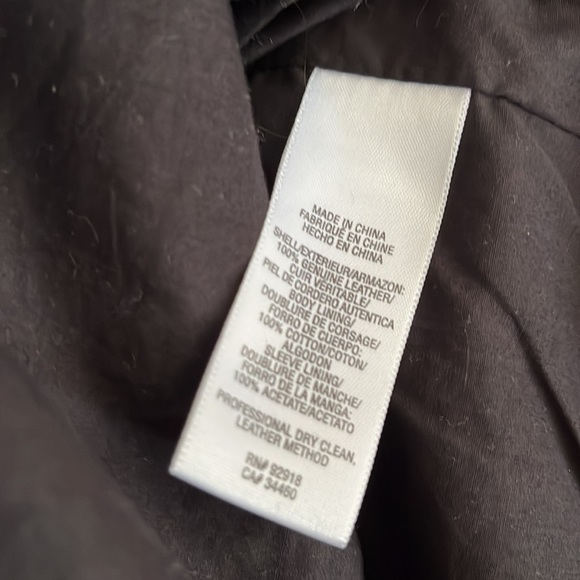 Juicy Couture genuine leather jacket - Picture 8 of 9